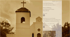 Desktop Screenshot of latinmassmiami.org